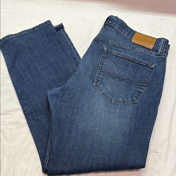 Lucky Brand Men's 36x30 121 Heritage Slim Straight Leg Jeans Blue Denim EUC - Picture 6 of 9